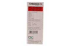 Cefpotech Cv 81.25mg Dry Syrup 30ml Cefpotech Cv 81.25mg Dry Syrup 30ml