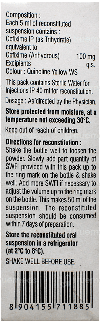 C Tax O Forte Dry Syrup 50Ml