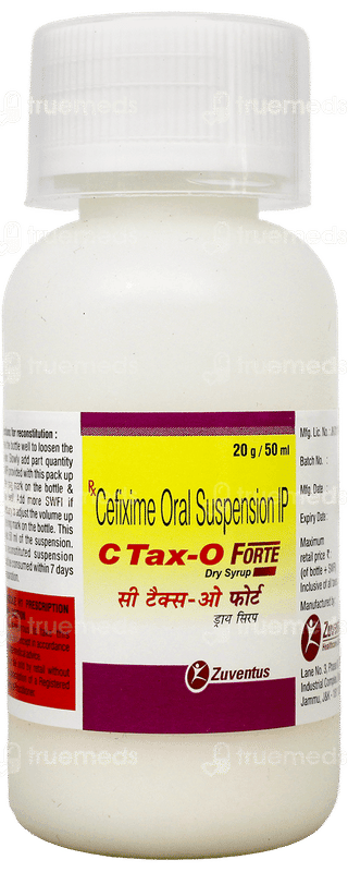 C Tax O Forte Dry Syrup 50Ml