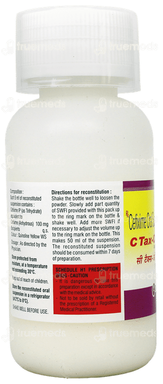 C Tax O Forte Dry Syrup 50Ml