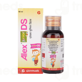Alex Junior Ds Sugar Free Syrup 60ml