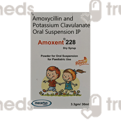 Amoxent 228 MG Dry Syrup 30 ML Amoxent 228 MG Dry Syrup 30 ML