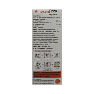 Amoxent 228 MG Dry Syrup 30 ML