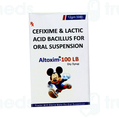 Altoxim Lb 100 Mg/60 M Dry Syrup 30 ML