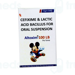 Altoxim Lb 100 Mg/60 M Dry Syrup 30 ML