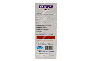 Cavmox Duos 400/57 MG Dry Syrup 30 ML