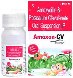 Amoxon Cv 200/28.5 Mg Dry Syrup 30 Ml Amoxon Cv 200/28.5 Mg Dry Syrup 30 Ml