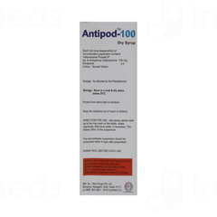 Antipod 100 MG Dry Syrup 30 ML Antipod 100 MG Dry Syrup 30 ML