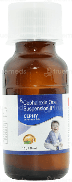 Cephy Orange And Peppermint Flavour Dry Syrup 30Ml