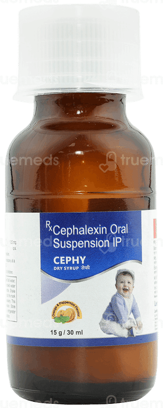 Cephy Orange And Peppermint Flavour Dry Syrup 30Ml