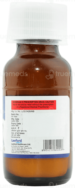 Cephy Orange And Peppermint Flavour Dry Syrup 30Ml