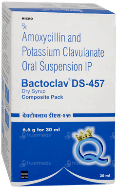 Bactoclav Ds 457 Dry Syrup 30ml