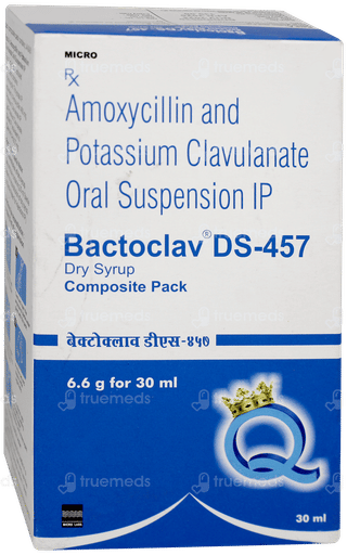 Bactoclav Ds 457 Dry Syrup 30ml