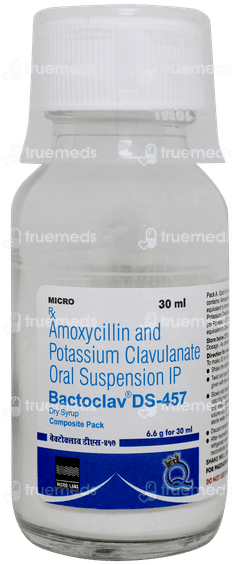 Bactoclav Ds 457 Dry Syrup 30ml