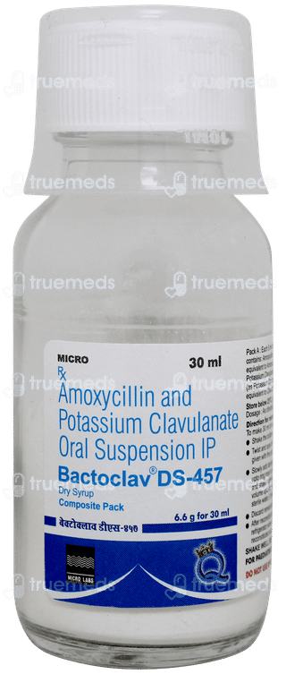Bactoclav Ds 457 Dry Syrup 30ml