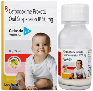 Cekoda 50 Lemon & Orange Flavour Suspension 30ml