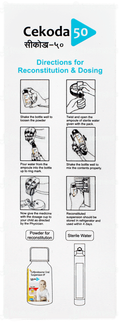 Cekoda 50 Lemon & Orange Flavour Suspension 30ml Cekoda 50 Lemon & Orange Flavour Suspension 30ml