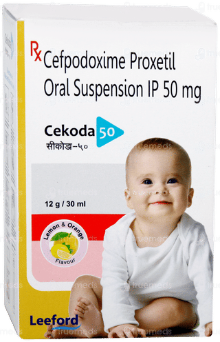 Cekoda 50 Lemon & Orange Flavour Suspension 30ml