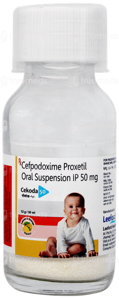 Cekoda 50 Lemon & Orange Flavour Suspension 30ml Cekoda 50 Lemon & Orange Flavour Suspension 30ml