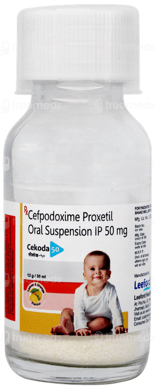 Cekoda 50 Lemon & Orange Flavour Suspension 30ml