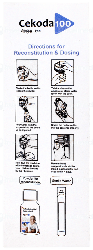 Cekoda 100 Mango & Peppermint Flavour Suspension 30ml