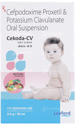 Cekoda Cv Mix Fruits Flavour Dry Syrup 30Ml Cekoda Cv Mix Fruits Flavour Dry Syrup 30Ml