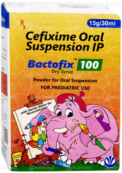 Bactofix 100 Dry Syrup 30ml Bactofix 100 Dry Syrup 30ml