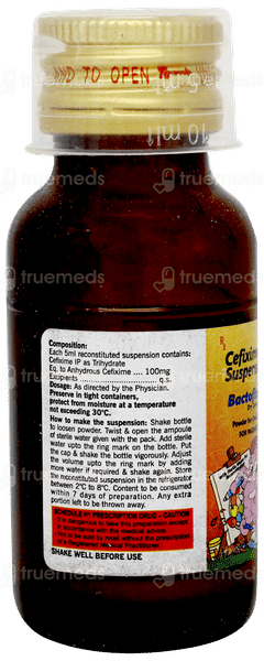 Bactofix 100 Dry Syrup 30ml Bactofix 100 Dry Syrup 30ml