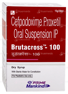 Brutacross 100 Dry Syrup 30ml Brutacross 100 Dry Syrup 30ml
