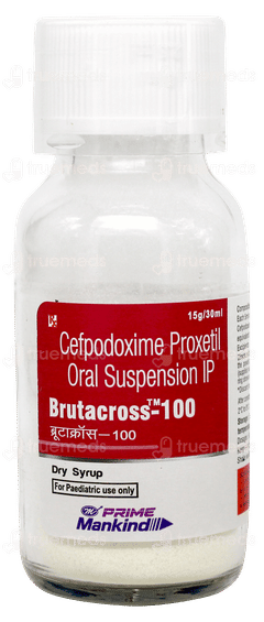 Brutacross 100 Dry Syrup 30ml Brutacross 100 Dry Syrup 30ml