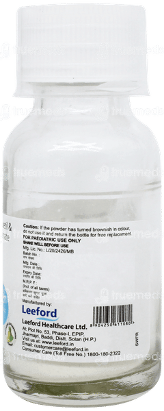 Cefredrox Cv Duos Pineapple & Peppermint Flavour Dry Syrup 30ml Cefredrox Cv Duos Pineapple & Peppermint Flavour Dry Syrup 30ml