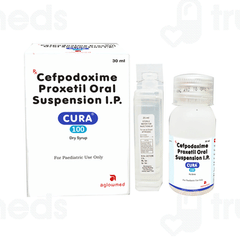 Cura 100 MG Dry Syrup 30 ML
