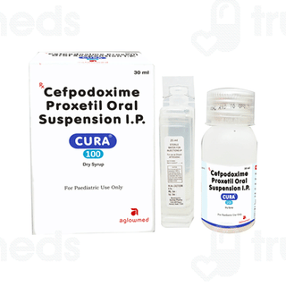 Cura 100 MG Dry Syrup 30 ML