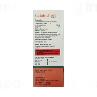 Cefabid 100 MG Dry Syrup 30 ML