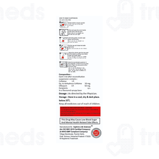 Cefitrust O 50/50 MG Orange Dry Syrup 30 ML