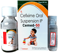 Cemed 50 Mg Dry Syrup 30 Ml