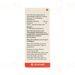Cefaglen 50 MG Dry Syrup 30 ML Cefaglen 50 MG Dry Syrup 30 ML