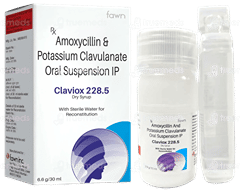 Claviox 228.5 Mg Dry Syrup 30 Ml