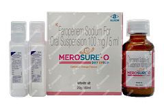 Merosure O Orange Flavour Dry Syrup 60ml