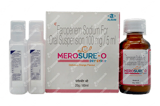 Merosure O Delicious Orange Flavour Dry Syrup 60 ML