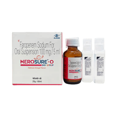 Merosure O Orange Flavour Dry Syrup 60ml