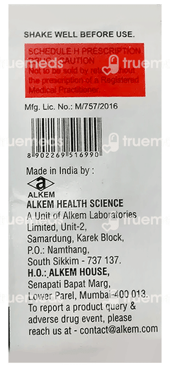 Clavam Es Orange Flavour Dry Syrup 50ml