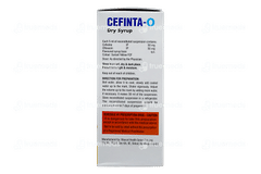 Cefinta O Orange Flavour Dry Syrup 30ml
