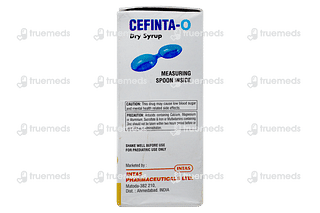 Cefinta O Orange Flavour Dry Syrup 30ml