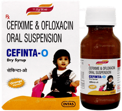 Cefinta O Orange Flavour Dry Syrup 30Ml Cefinta O Orange Flavour Dry Syrup 30Ml