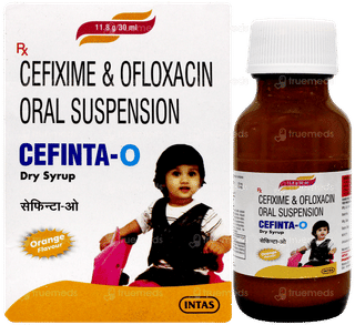 Cefinta O Orange Flavour Dry Syrup 30Ml