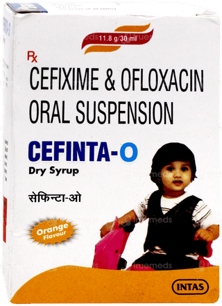 Cefinta O Orange Flavour Dry Syrup 30Ml