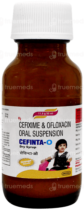 Cefinta O Orange Flavour Dry Syrup 30Ml