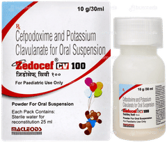 Zedocef Cv 100 Suspension 30ml