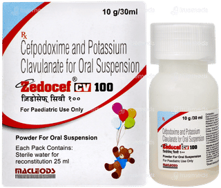 Zedocef Cv 100 Suspension 30ml
